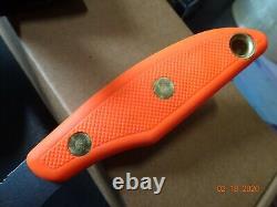 Knives Of Alaska 8 1/2 Etreme Yukon #2 Suregrip Orange Handle D2 Blade Lea Sh