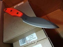 Knives Of Alaska 8 1/2 Etreme Yukon #2 Suregrip Orange Handle D2 Blade Lea Sh