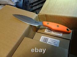 Knives Of Alaska 8 1/2 Etreme Yukon #2 Suregrip Orange Handle D2 Blade Lea Sh