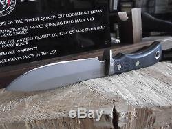 Knives Of Alaska 9 1/2 Magnum Alaskan D2 Tool Steel Sure Grip Handle #157fg