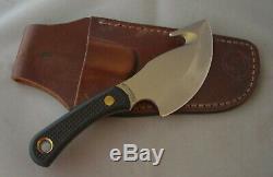 Knives Of Alaska Light Hunter Suregrip Handle 00010fg & Leather Sheath