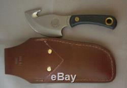 Knives Of Alaska Light Hunter Suregrip Handle 00010fg & Leather Sheath