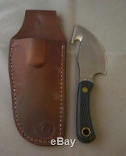 Knives Of Alaska Light Hunter Suregrip Handle 00010fg & Leather Sheath