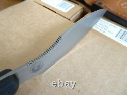 Knives Of Alaska Model #821fg Yukon #1 Suregrip Black With Leather Sheath New In