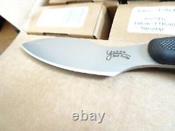 Knives Of Alaska Model #821fg Yukon #1 Suregrip Black With Leather Sheath New In