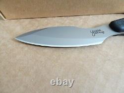 Knives Of Alaska Model #821fg Yukon #1 Suregrip Black With Leather Sheath New In