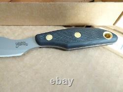 Knives Of Alaska Model #821fg Yukon #1 Suregrip Black With Leather Sheath New In