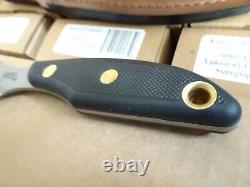 Knives Of Alaska Model #821fg Yukon #1 Suregrip Black With Leather Sheath New In