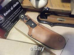 Knives Of Alaska The Brown Bear Suregrip Cleaver Sure Grip Handle 001fg