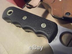 Knives Of Alaska The Brown Bear Suregrip Cleaver Sure Grip Handle 001fg
