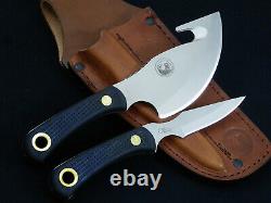 Knives of Alaska 2 Knife Combo Hunting Cleaning Deer Game Caribou Cub Sheath New