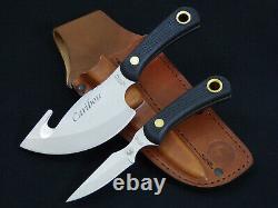 Knives of Alaska 2 Knife Combo Hunting Cleaning Deer Game Caribou Cub Sheath New