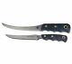 Knives Of Alaska Fishermans Combo Fillet Knives Set, Suregrip Handle, Black, 000