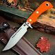 Knives Of Alaska Knife Hunting Magnum Wolverine Blaze Orange Suregrip D2 Hunter