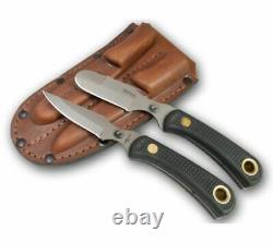 Knives of Alaska Muskrat/Cub Bear Knives Combo, Suregrip Handle, Black