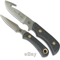 Knives of Alaska Trekker Whitetail Guthook / Cub Combo-Black Suregrip