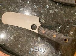 Knives of alaska Brown Bear combo Sure grip rubber handles satin finish blades