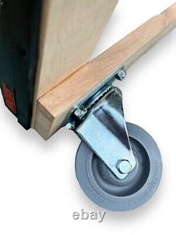 Moving Dolly Rubber Cap Holzter Sure-Grip Super Strong Beechwood 4 in. Casters