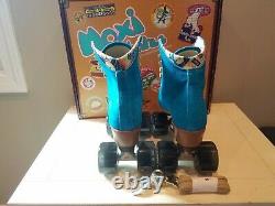 Moxi Lolly Pool Blue Roller Skates Size 7 (w8-8.5) not Impala Riedell Sure-Grip