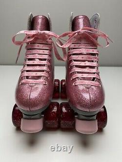 NEW Sure Grip Two Faced Exclusive Stardust Sz 7 Roller Skate With Outdoor Wheels