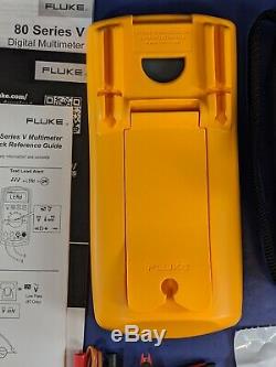 New Fluke 87V-E2 87V/E2 SureGrip Accy Kit, TPAK, Case