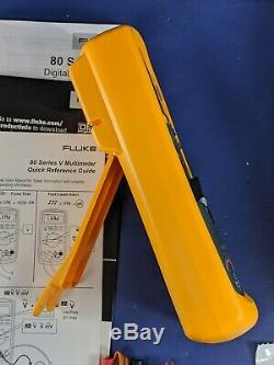 New Fluke 87V-E2 87V/E2 SureGrip Accy Kit, TPAK, Case