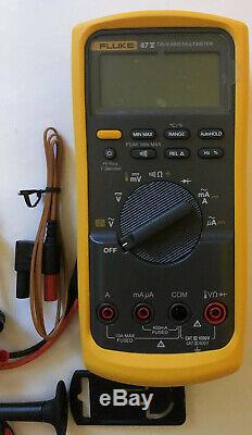 New Fluke 87V-E2 87V/E2 SureGrip Accy Kit, TPAK, Case