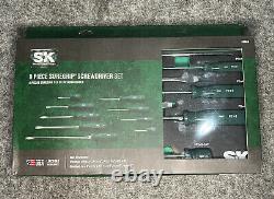 New SK Professional Tools 9 Piece SureGrip Combination Screwdriver Set #86006