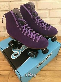New Sure-Grip Boardwalk Roller Skates (like Moxi Lolly) Purple Mens Size 8 / W9