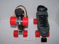 New Sure-grip Custom Leather Roller Derby Skates Ladies Size 8