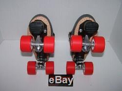 New Sure-grip Custom Leather Roller Derby Skates Ladies Size 8