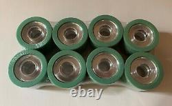 New Sure-grip Interceptor 62mmx44mm 95a Roller Skate Quad Speed Wheels (8) Pack