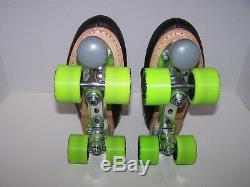 New Sure-grip S-55 Custom Leather Roller Skates Mens Size 9