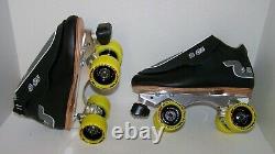 New Sure-grip S-85 Custom Leather Roller Skates Mens Size 8