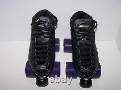 New Sure-grip Xl-55 Custom Leather Roller Skates Mens Size 5