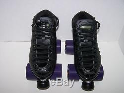 New Sure-grip Xl-55 Custom Leather Roller Skates Mens Size 5