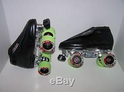 New Sure-grip Xl-85 Custom Leather Roller Skates Mens Size 8