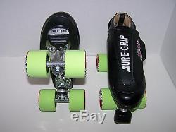 New Sure-grip Xl-85 Custom Leather Roller Skates Mens Size 8