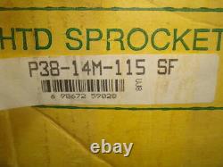 New, Tb Woods, Htd Sprocket, Sure Grip, Qd Type, P38-14m-115-sf, P38-14m-115 Sf