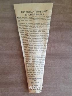 New Vintage CUTCO 66 8 Collectable Shears Take Apart Scissors Sure Grip USA