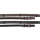 Nunn Finer Sure Grip Reins With Hand Stops Buckle Ends