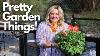 Planting Boston Ferns Colorful Poppies And Installing New Solar Globe Lanterns