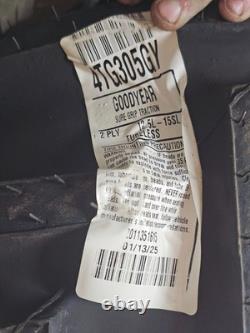 (QTY 1) Goodyear Sure Grip 12.5L-15 Traction Tractor Tubeless Tire Load 12 Ply