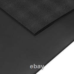 Reebok 5mm Sure-Grip Fitness Mat Ultimate Grip Black Sporting Goods Fitness