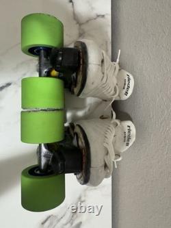 Riedell 595 Speed Skates Men's 7 Woman's 8 Brand New Shaman Wheels