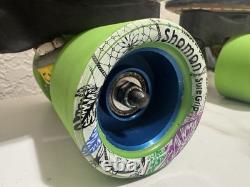 Riedell 595 Speed Skates Men's 7 Woman's 8 Brand New Shaman Wheels