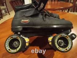 Riedell Carrera Speed Skates 105B Size 8 #2 96A sure grip