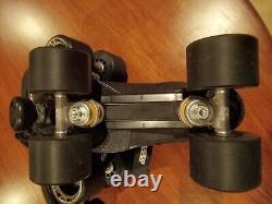 Riedell Carrera Speed Skates 105B Size 8 #2 96A sure grip