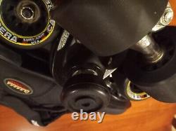 Riedell Carrera Speed Skates 105B Size 8 #2 96A sure grip