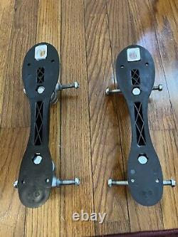 Riedell PowerDyne Thrust Plate and Sure-Grip Wheels (Riedell 395 Boot Sold)